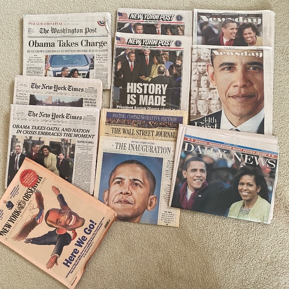 12 Newspapers I President Obama Inauguration Coverage I NY & Nationals - Picture 2 of 16